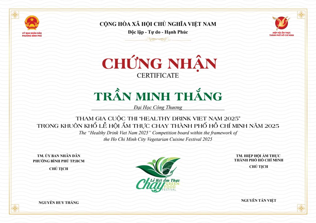 Healthy Drink Việt Nam 2025