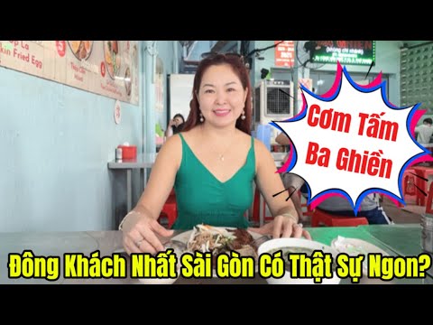 Video review Cơm Tấm Ba Ghiền
